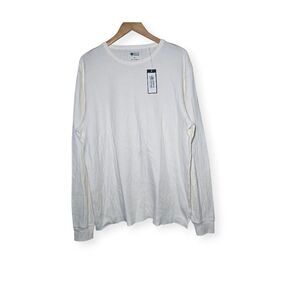 Alpine Design Duofold Crew Long Sleeve Shirt Men’s XL Off White UPF 50+ NWT